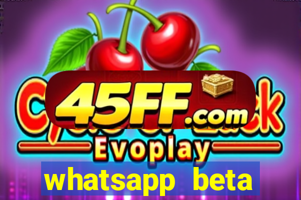 whatsapp beta 3.3.10 baixar